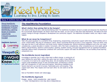 Tablet Screenshot of keelworks.org